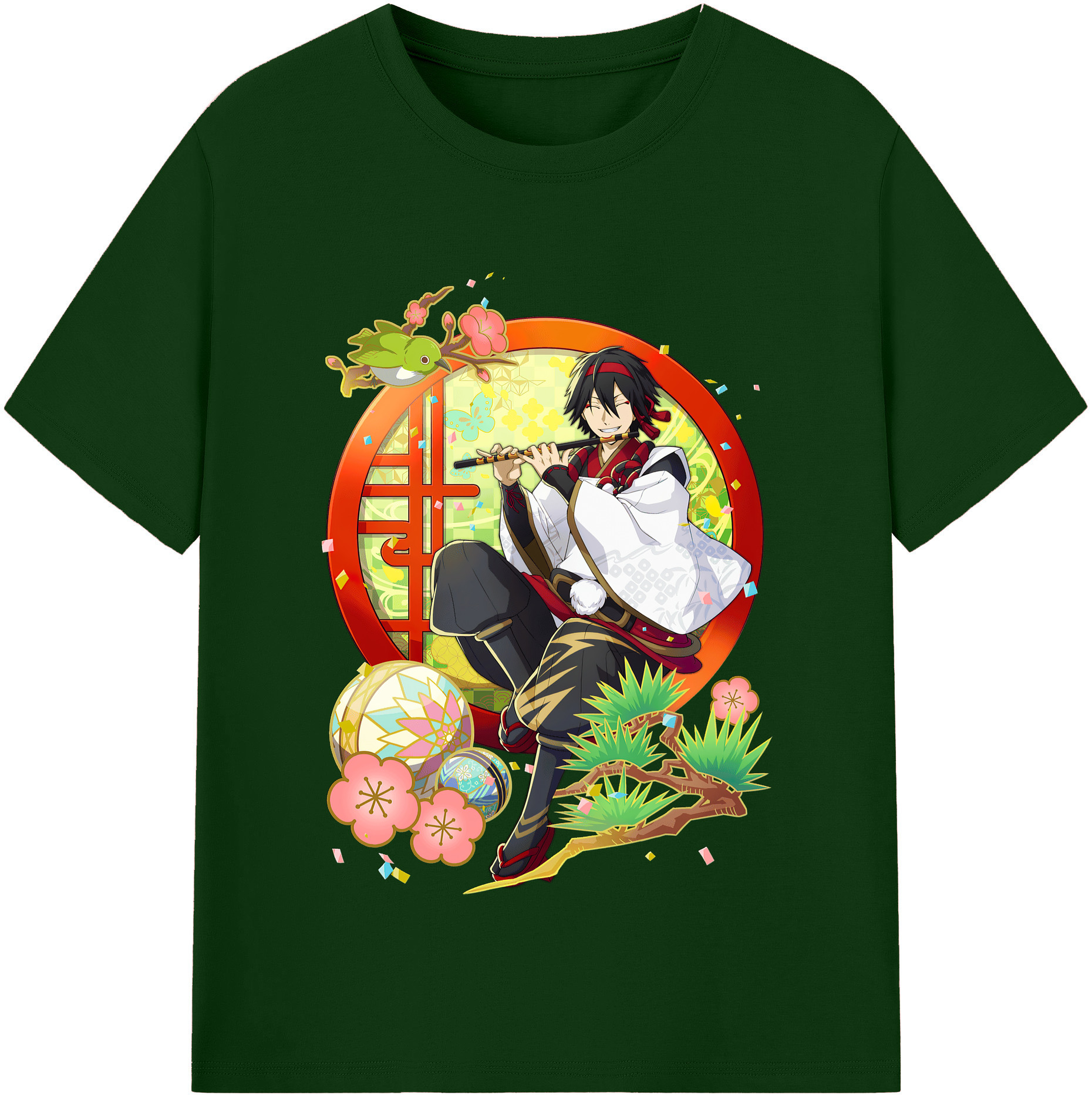 （画像用） 文豪ストレイドッグス Bungo Stray Dogs 綿100％半袖Tシャツ（フロントプリント）